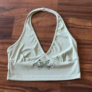 Halter top light green Size: L
Never worn